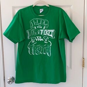 Boston Celtics Ray Allen Kevin Garnett Paul Pierce 2008 Tee Shirt Large